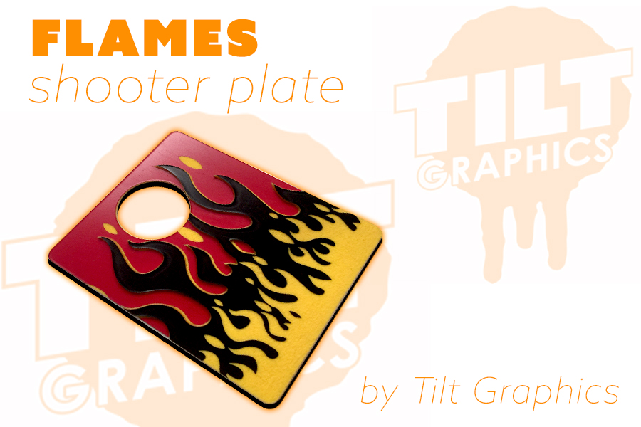 AC/DC: Flames Shooter Plate