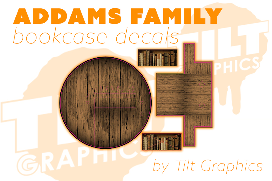 The Addams Family: Bookcase