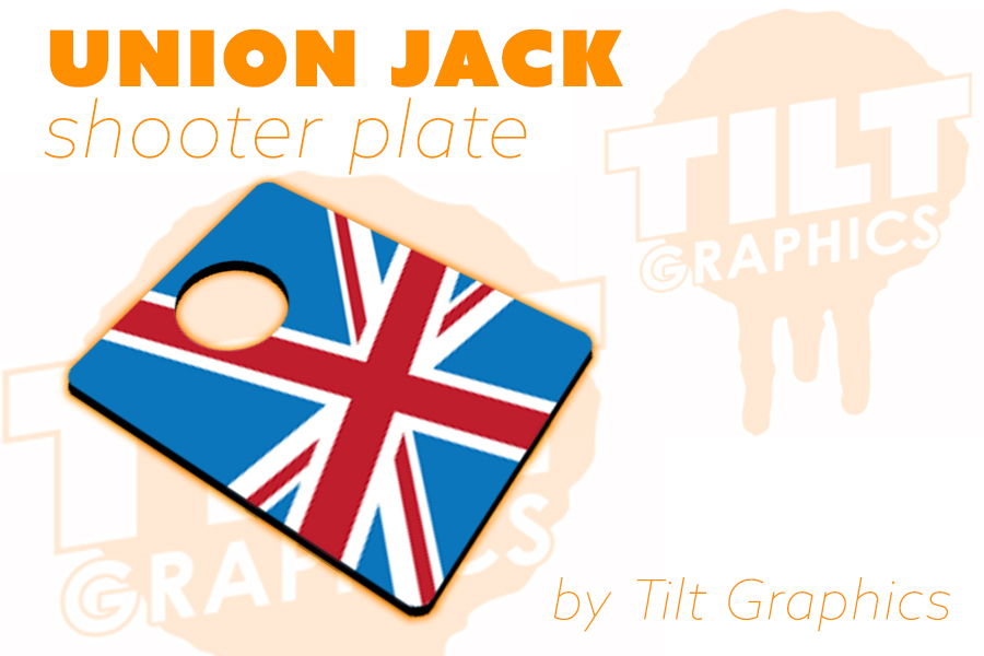 Austin Powers: Union Jack Shooter Plate